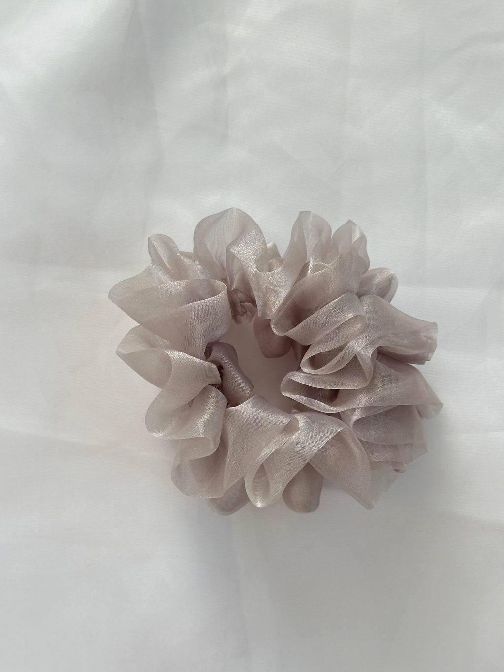 Cloud Ruffle Scrunchie