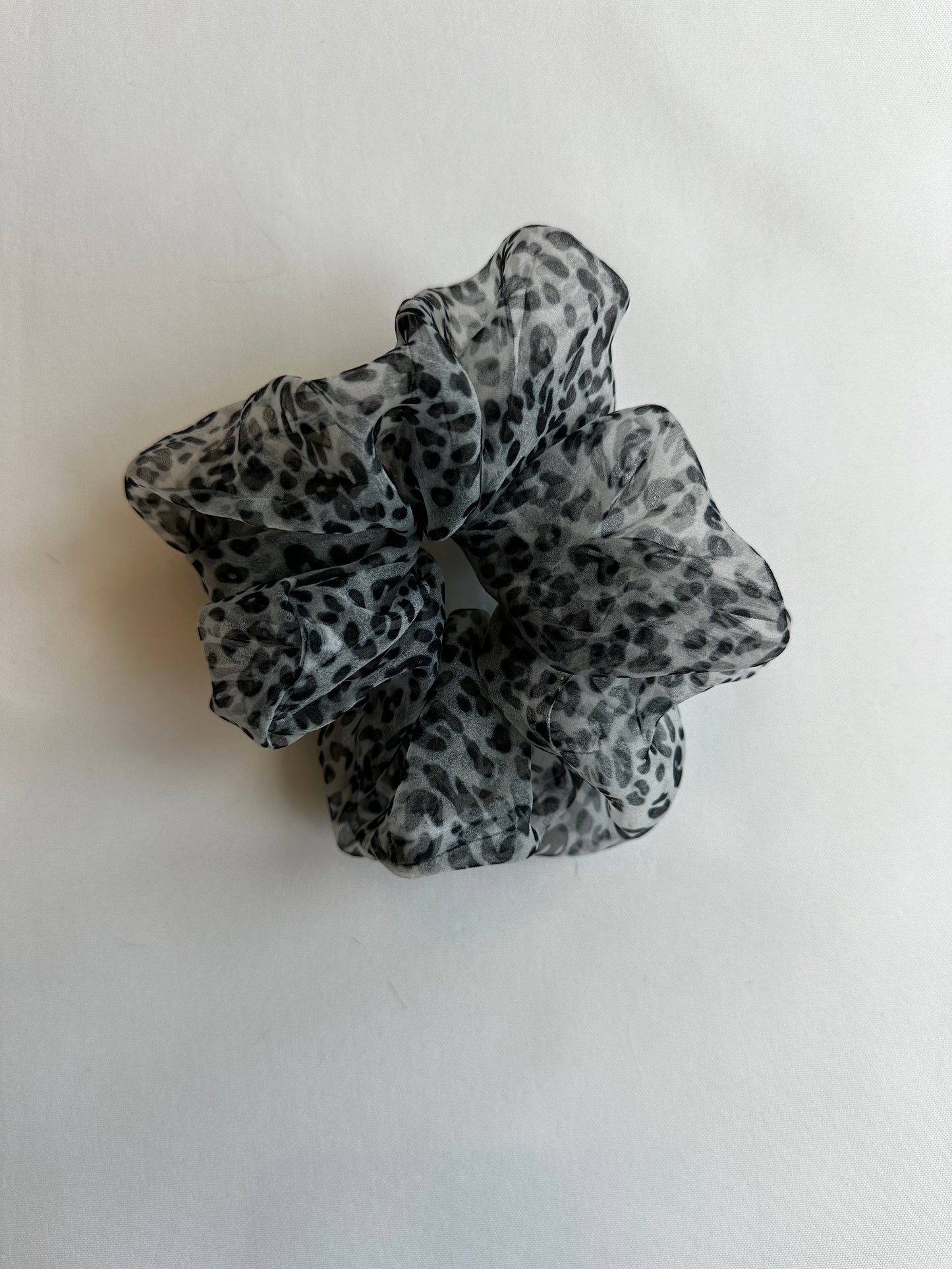 Printed Mini Cloud Scrunchie