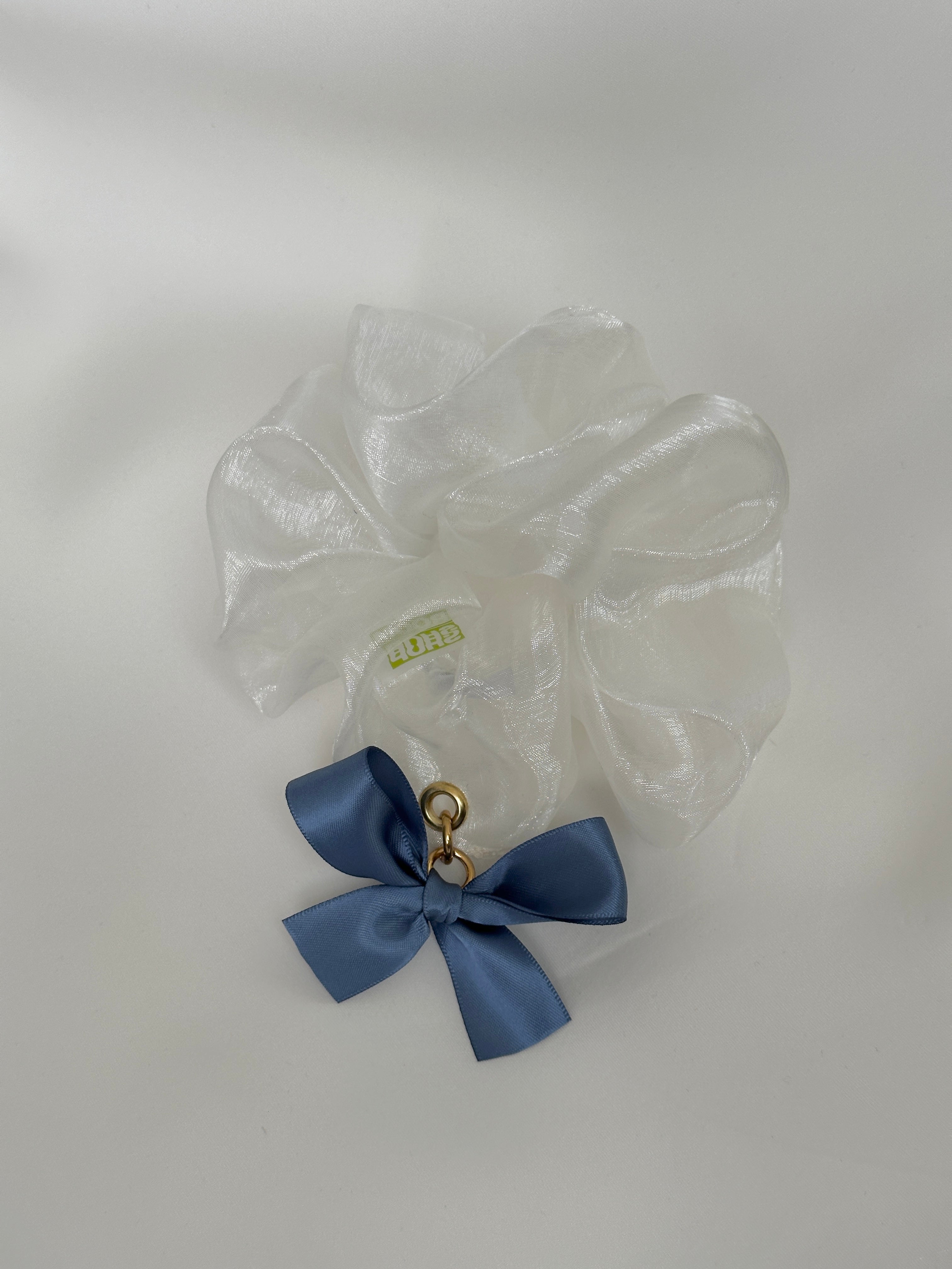 Marie Bow Charm Scrunchie
