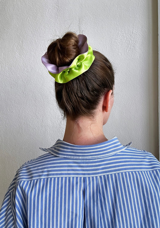 Ruffle Ribbon Scrunchie