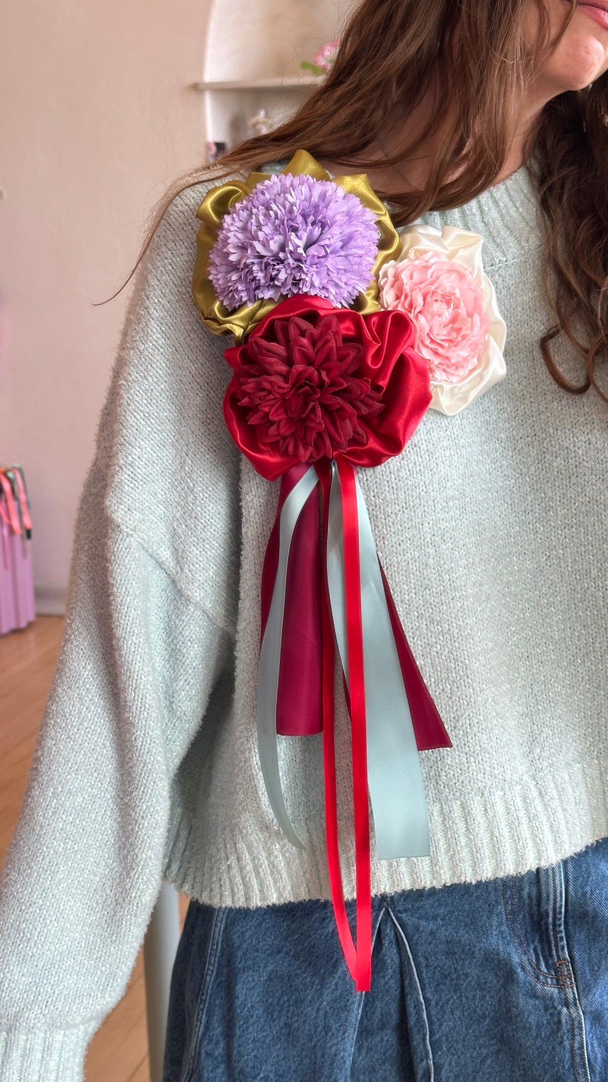 Autumn Aster Brooch