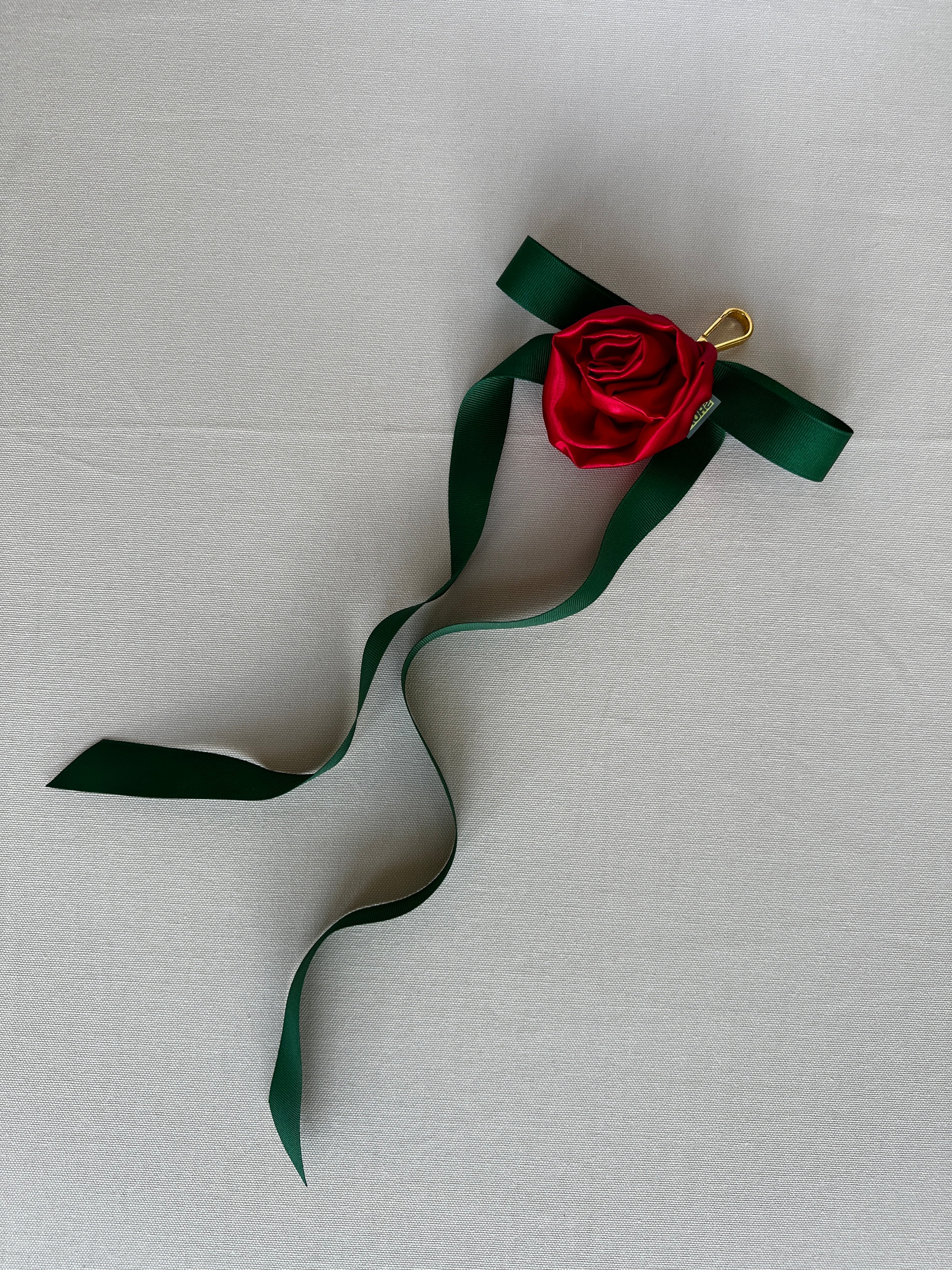 Rosie Bow Bag Charm