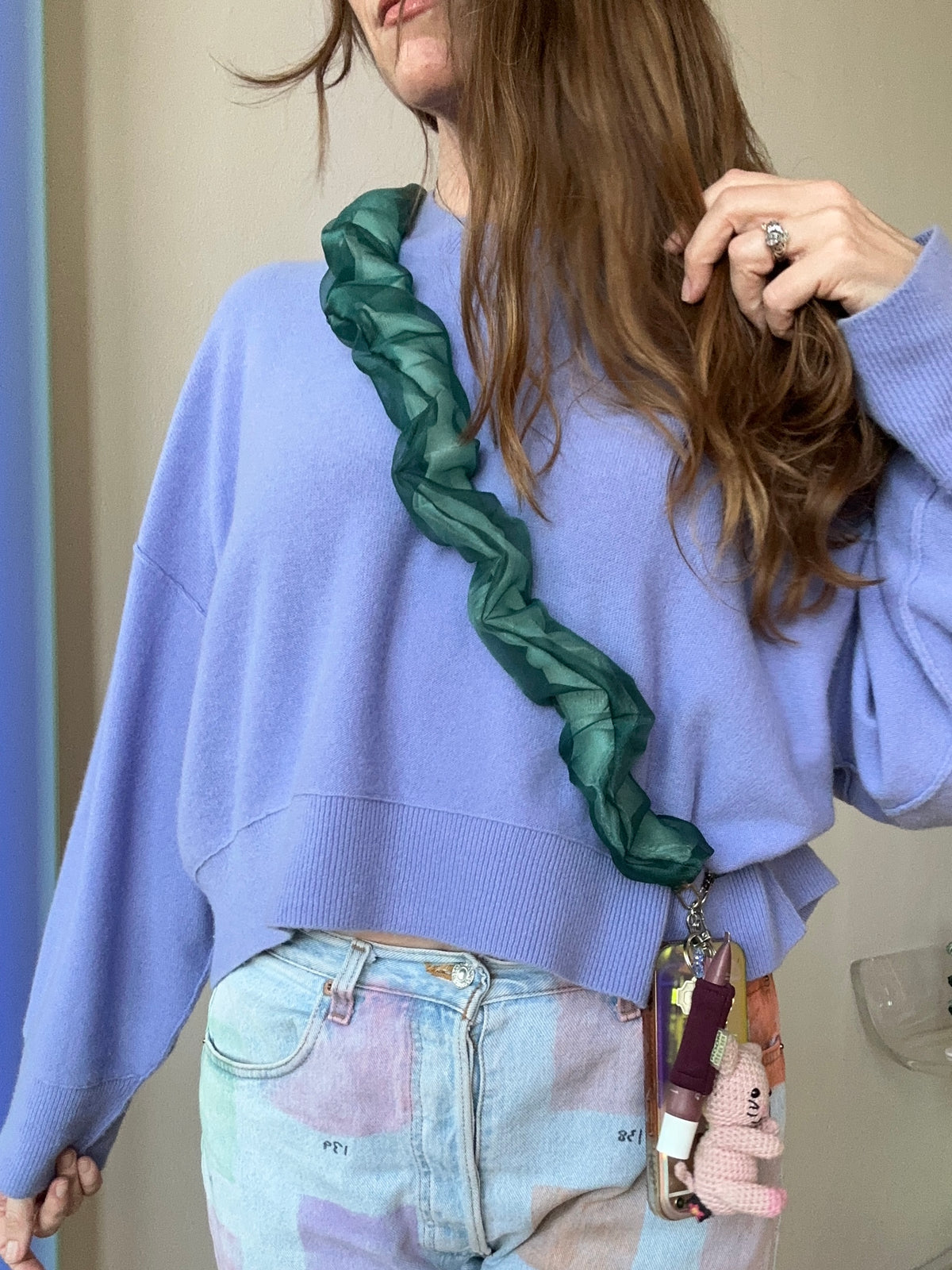 Scrunchie Crossbody Strap