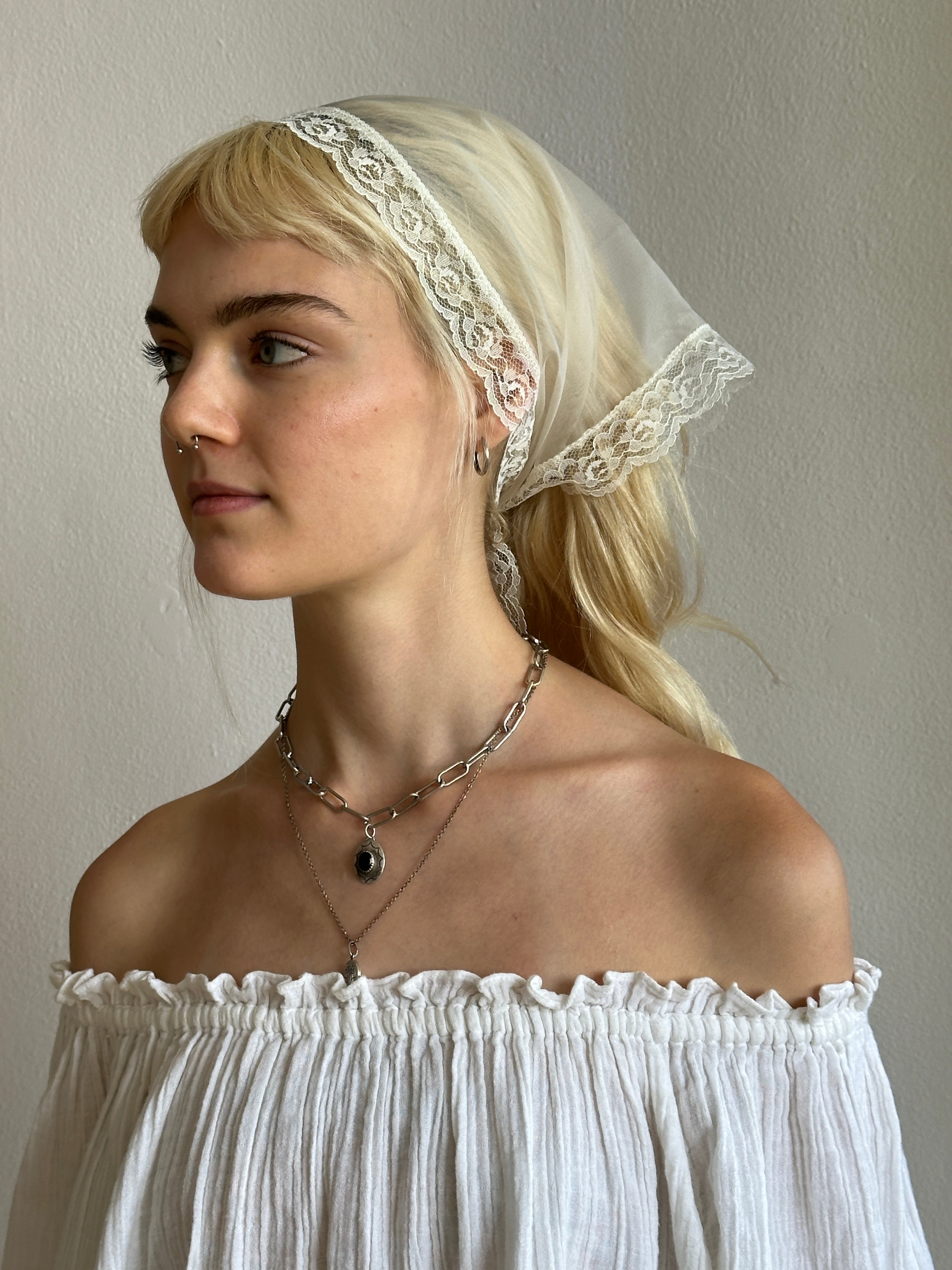 The Lacy Headscarf