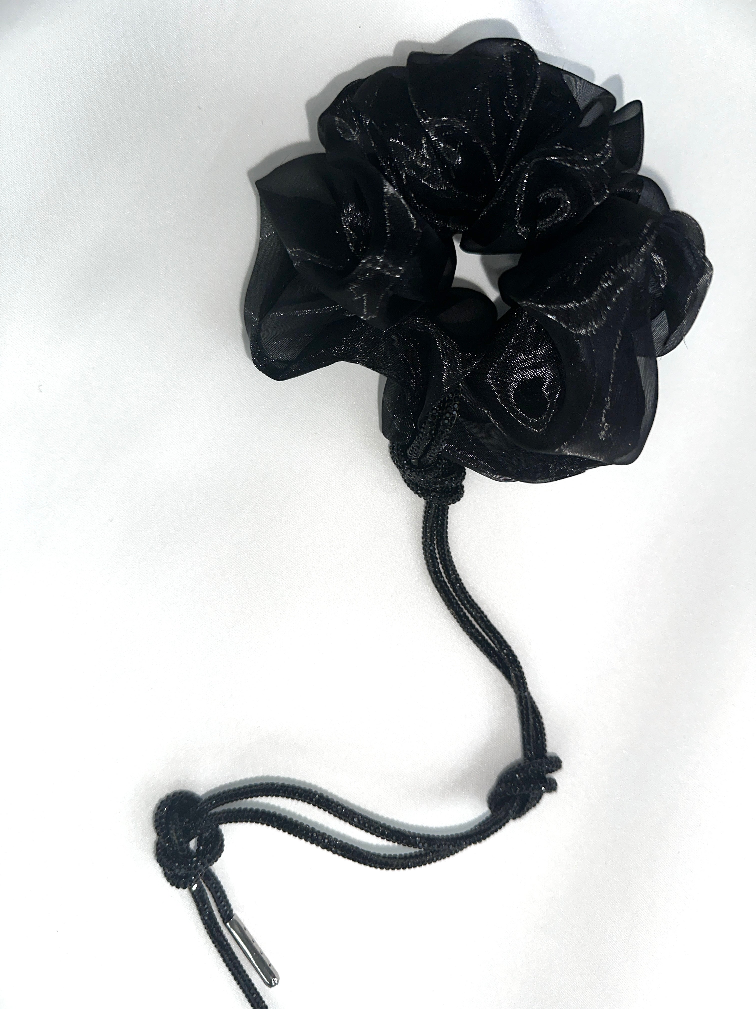 Kendall Rhinestone Rope Scrunchie