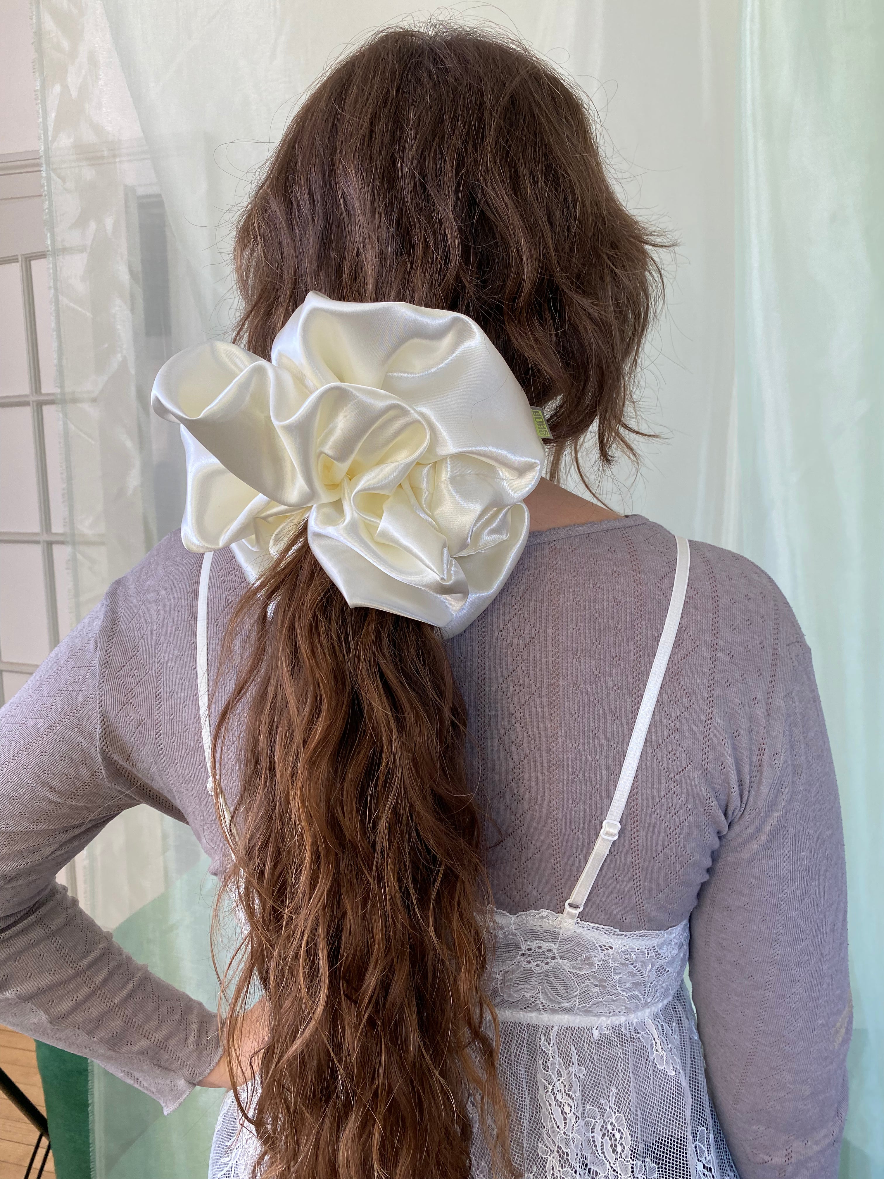 Giant Satin Scrunchie