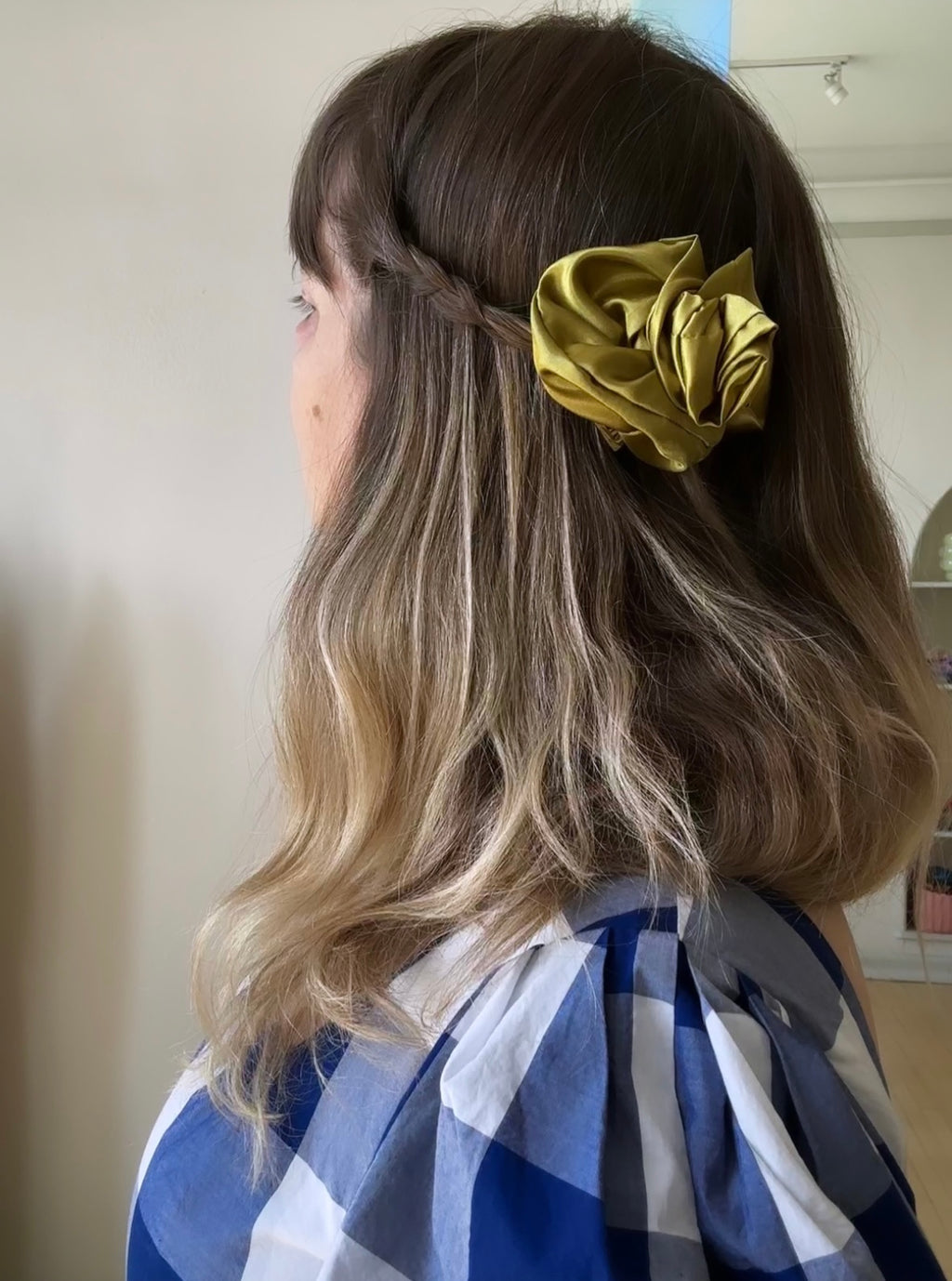 Rose Hair Clip