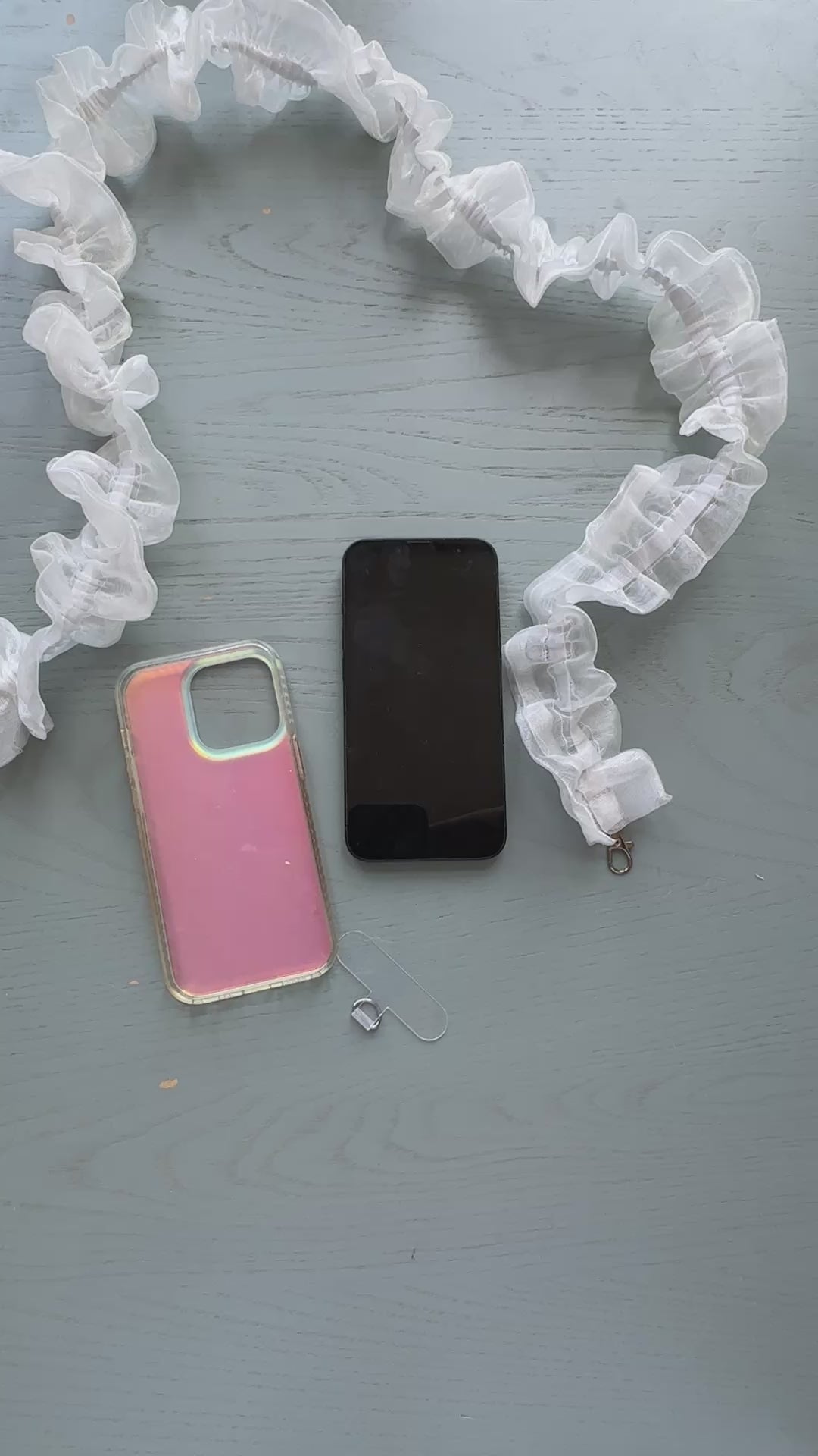 The Ruffle Phone Strap
