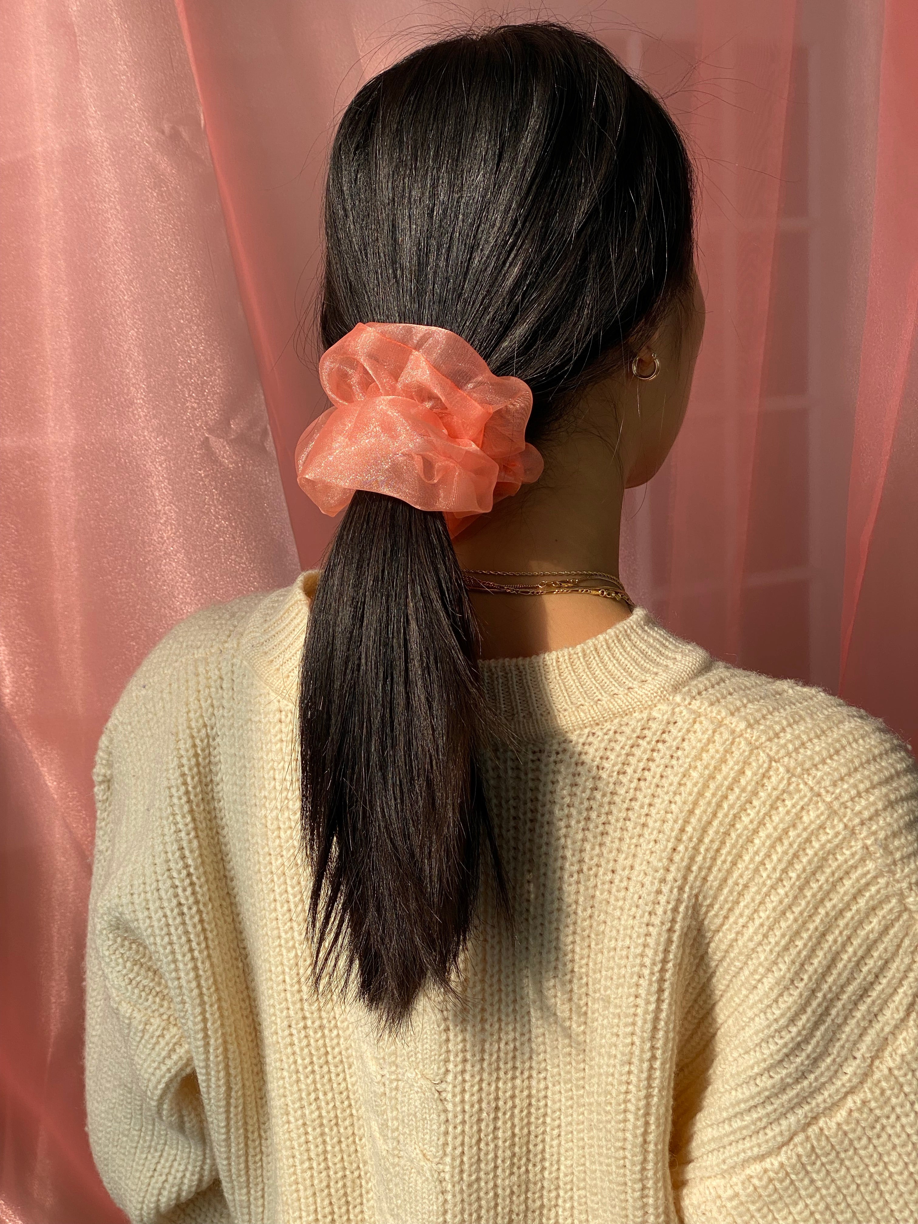 Mini Cloud Scrunchie