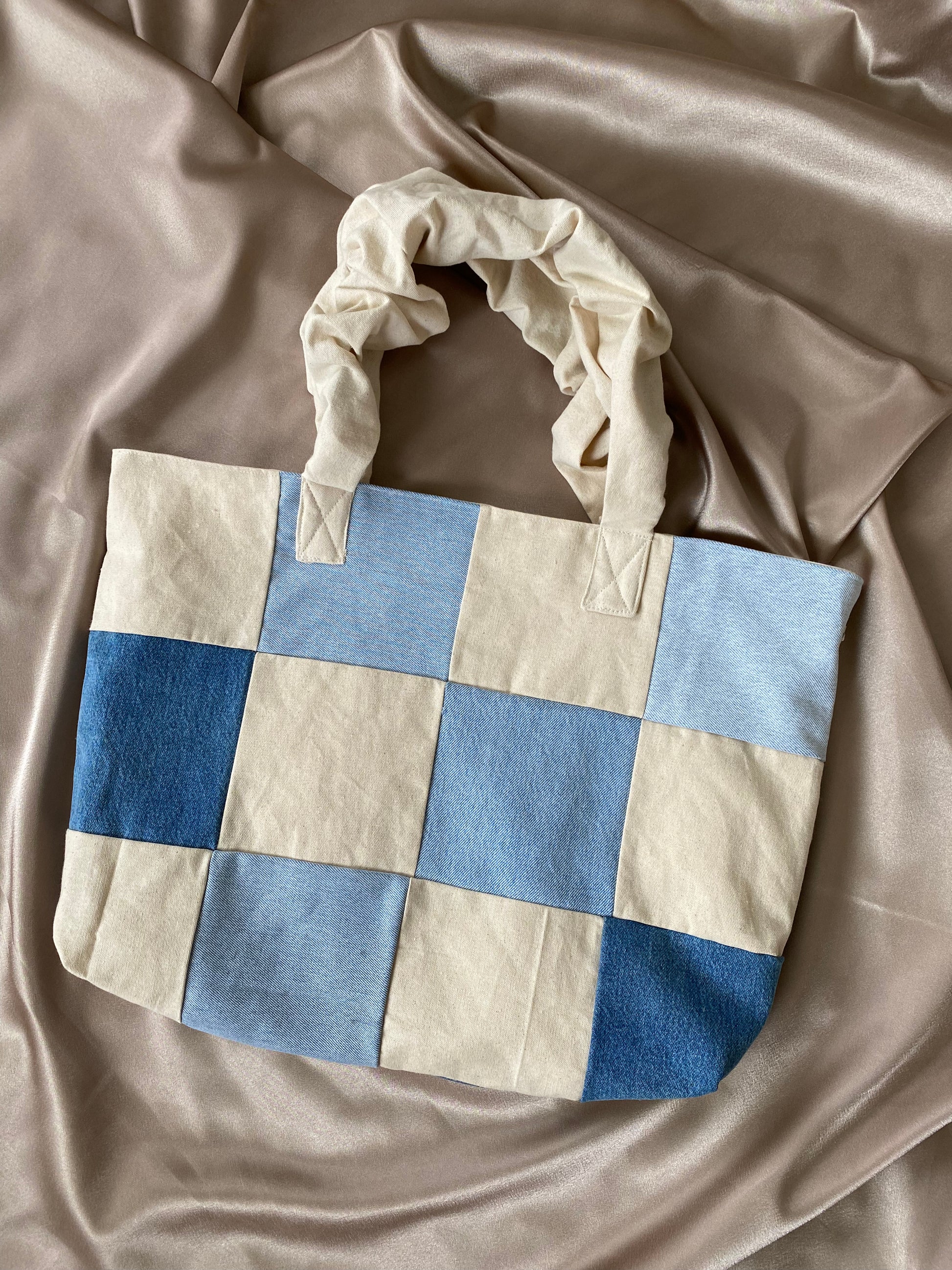 Patch Work Tote Bags